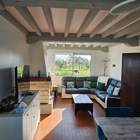 Grande Maison Normande, Vue A 75 Metres De La Plage, Equipe De Nage 퀴네빌