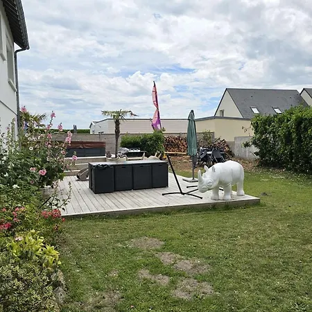 펜션 Grande Maison Normande, Vue A 75 Metres De La Plage, Equipe De Nage 퀴네빌