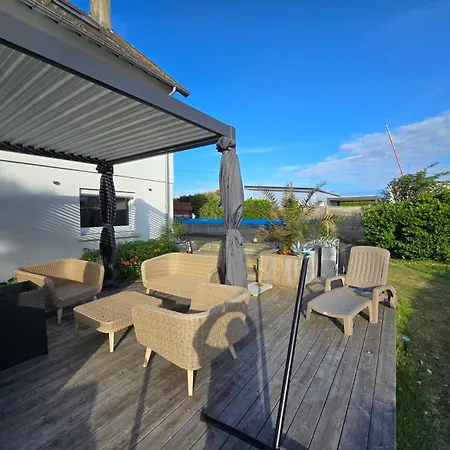 Grande Maison Normande, Vue A 75 Metres De La Plage, Equipe De Nage 別荘 Quinéville