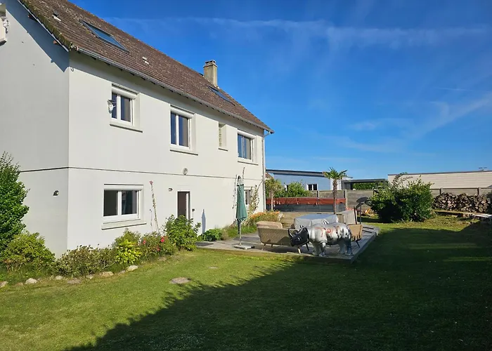 別荘 Grande Maison Normande, Vue A 75 Metres De La Plage, Equipe De Nage Quinéville